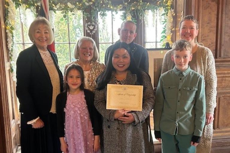 Citizenship ceremony