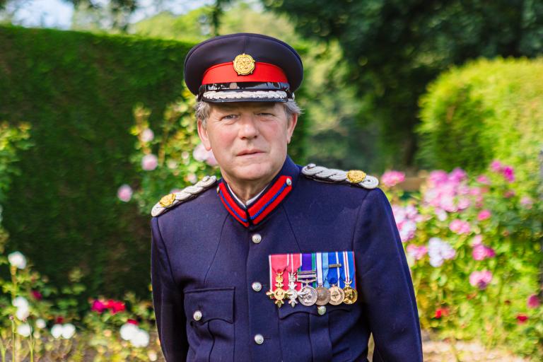 Vice Lord Lieutenant Colonel (Retd) Chris Sanderson OBE JP DL