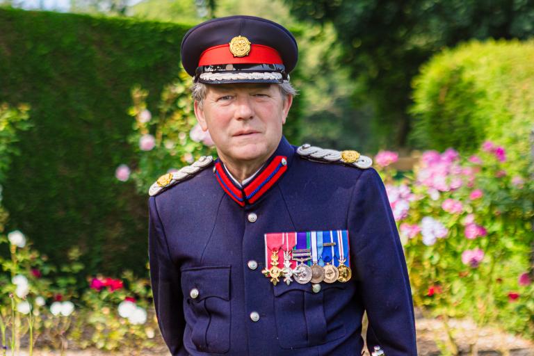 Colonel (Retd) Chris Sanderson OBE JP DL
