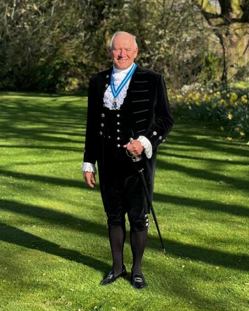 High Sheriff of Cumbia, Mr Christopher Holmes DL